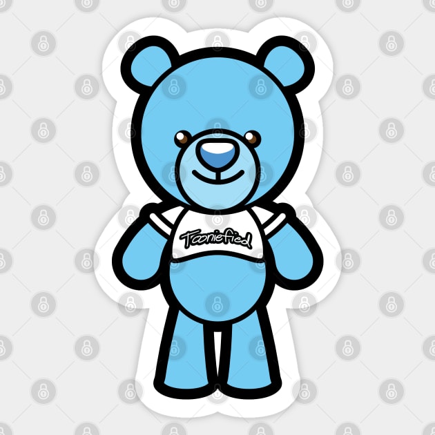 Toonie, The Tooniefied Bear Sticker by Tooniefied